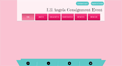 Desktop Screenshot of lilangelsconsignment.com